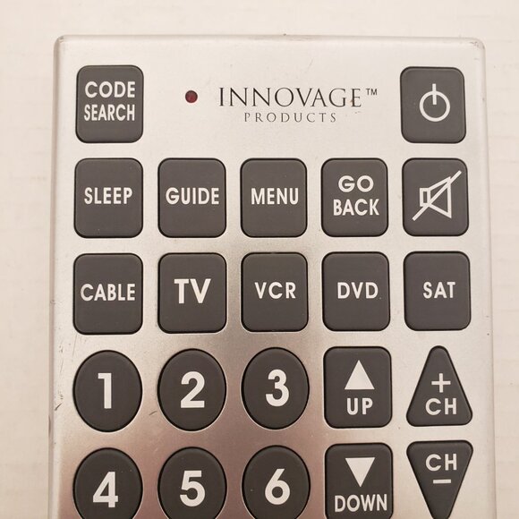 Innovage Products JUMBO Universal TV Remote Control Large Buttons - Picture 2 of 12